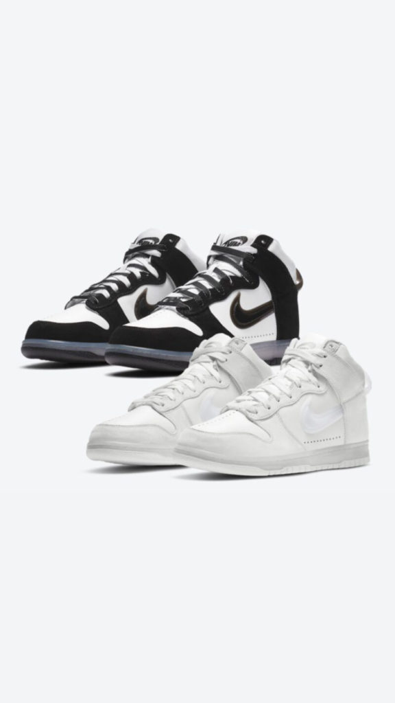 Slam Jam x Nike Dunk High Â« White/Clear Black Â» - SELECTA BISSO