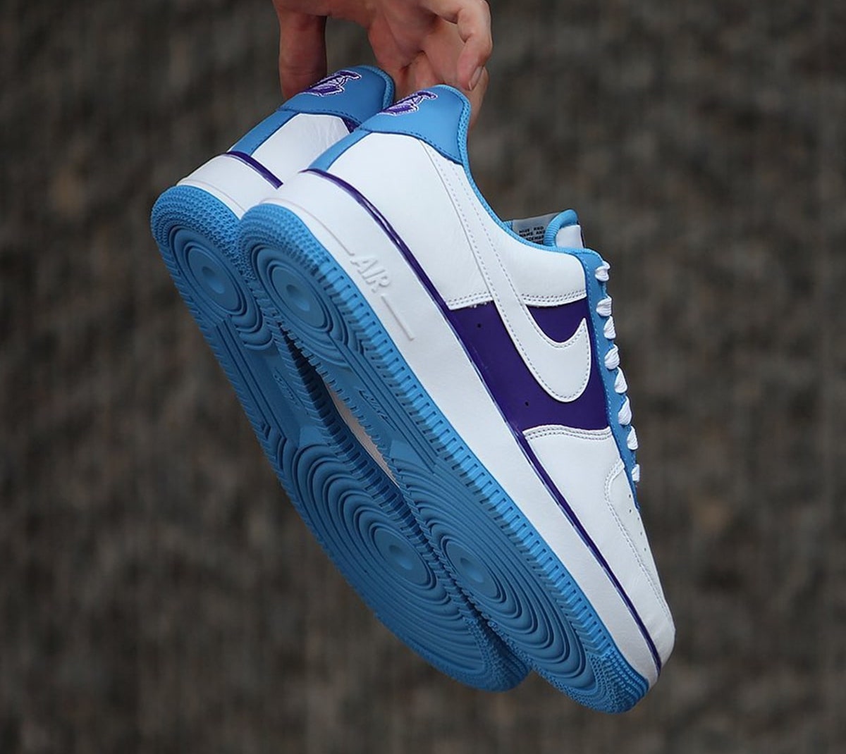 NBA X Nike Air Force 1 Low « Lakers » - SELECTA BISSO