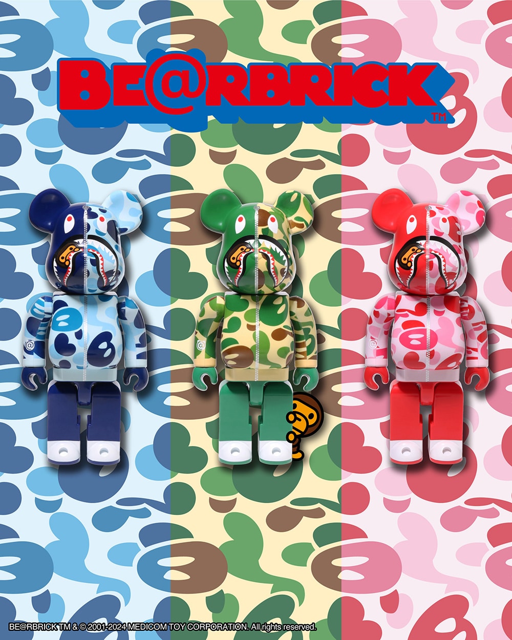 BAPE x MEDICOM TOYS 