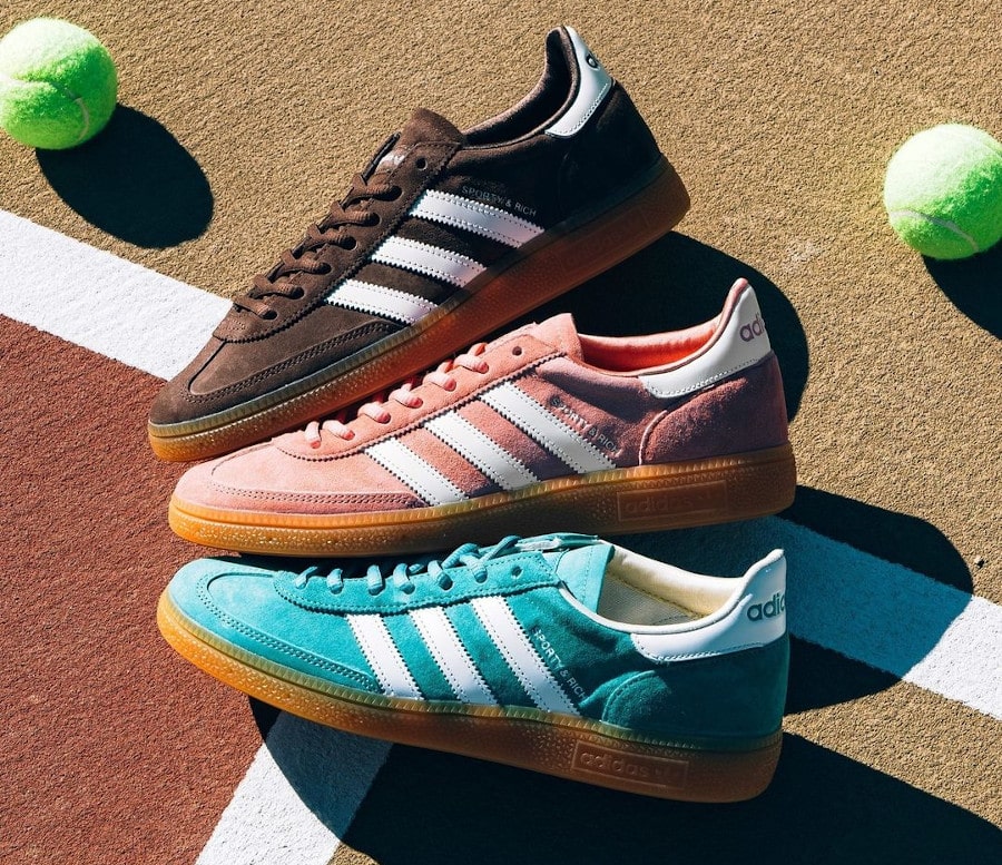 adidas gazelle silver green womens adidas x Sporty & Rich Handball Spezial main image 1