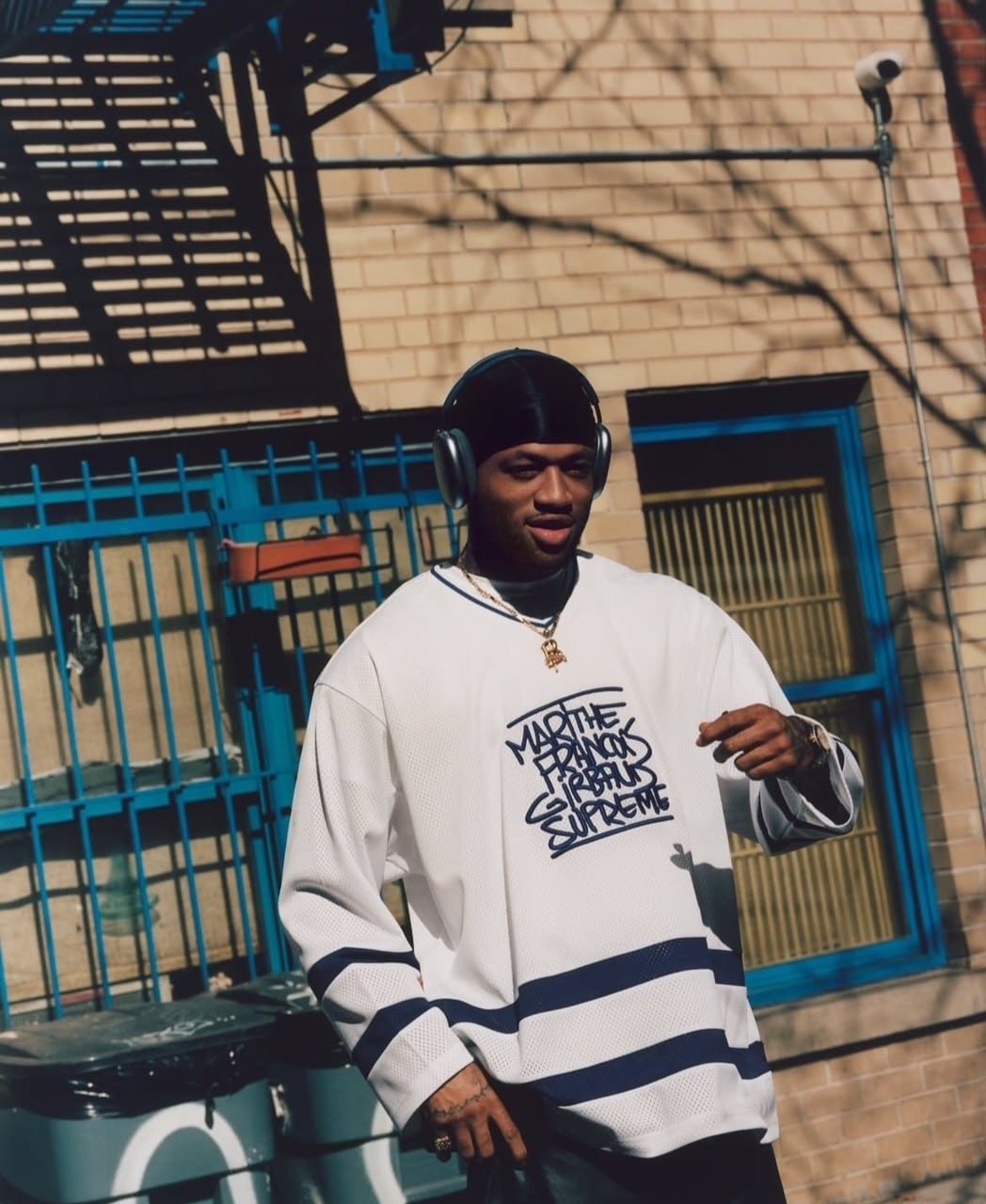 Supreme x Martithé + François Girbaud Hockey Jersey White main image 1