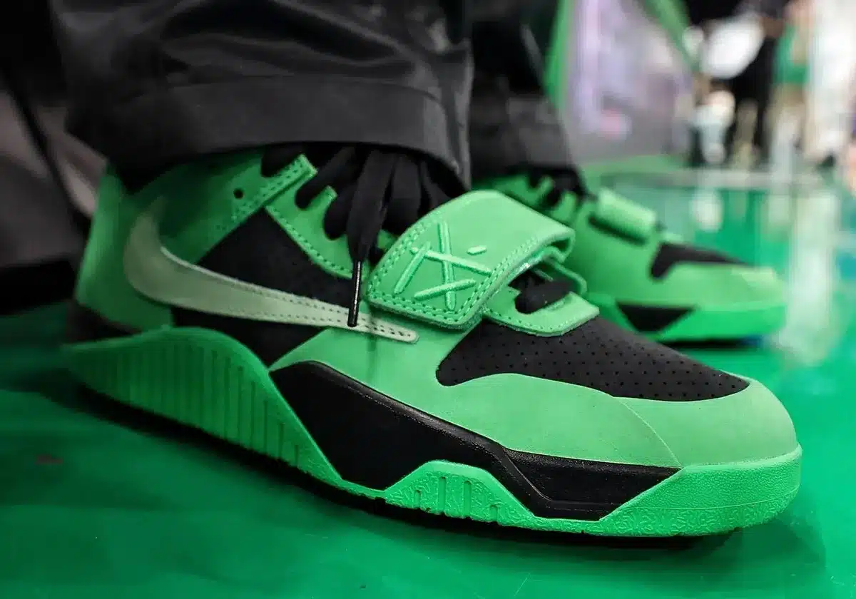 Travis Scott x Jordan Jumpman Jack “Green Spark” – A Celtics vibe