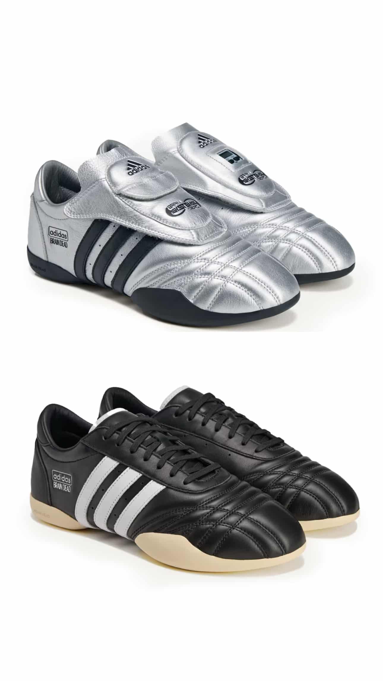 adidas gazelle silver green womens TECHWONDO / BRAIN DEAD  Saint Alfred