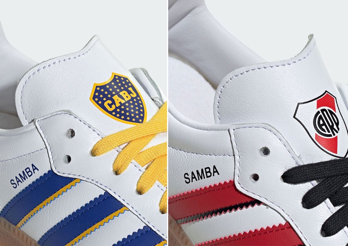 adidas celebrates Argentinian football with two new Samba boots in the colors of River Plate and Boca Juniors - SELECTA BISSO adidas celebrates Argentinian football with two new Samba boots in the colors of River Plate and Boca Juniors - SELECTA BISSO