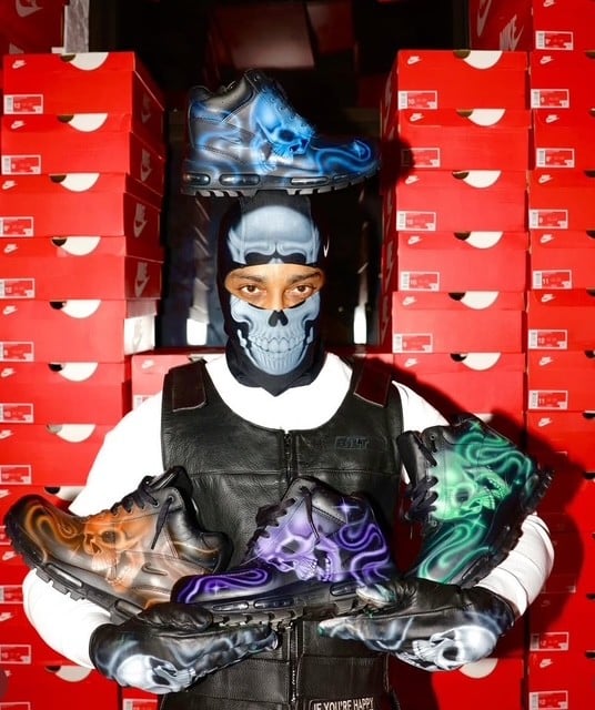 STFUYOUTALK2MUCH présente la Custom Nike Goadome à la House of ...