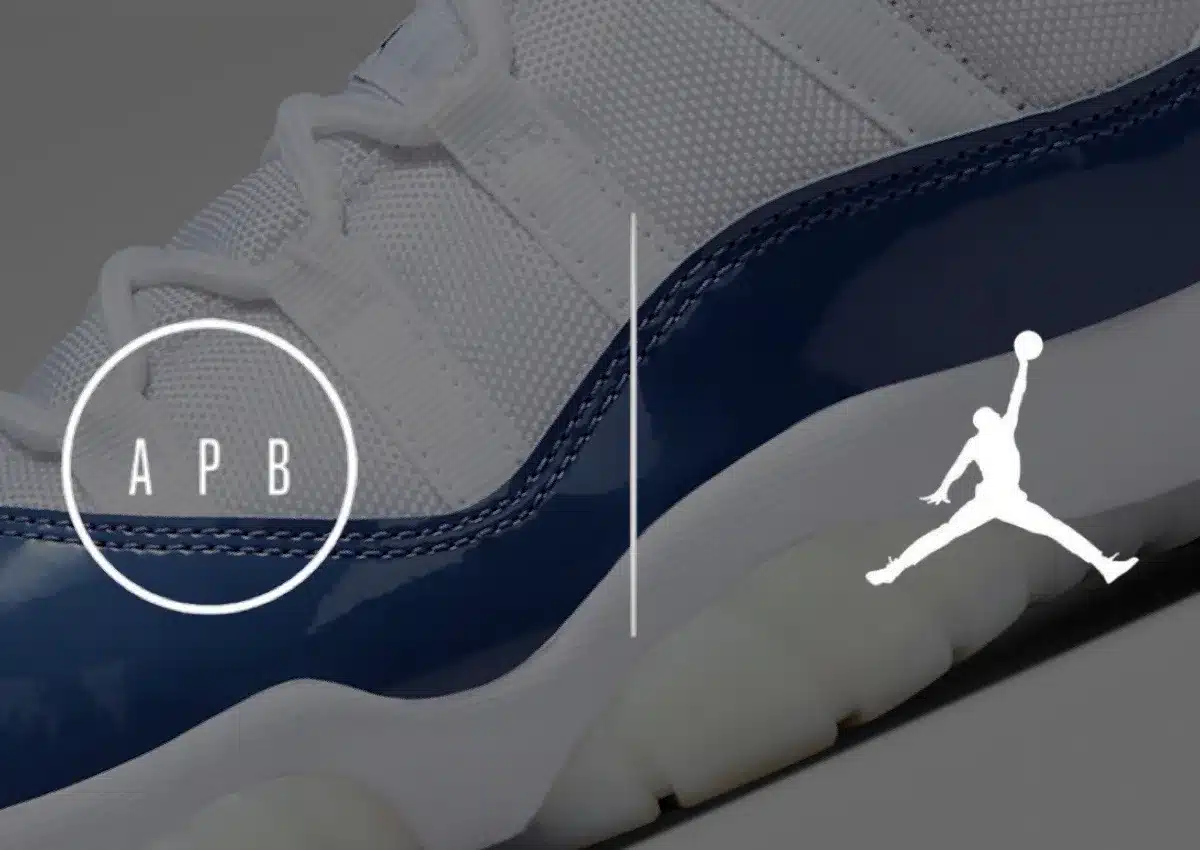 APB x Air Jordan 11 Low “Binary Blue”: a first collaboration expected ...