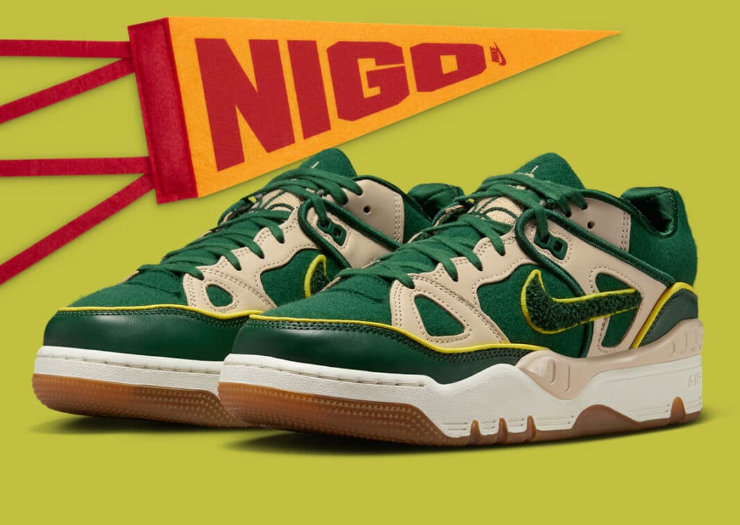 NIGO x Nike Air Force 3 “Forest Green”: A new campus