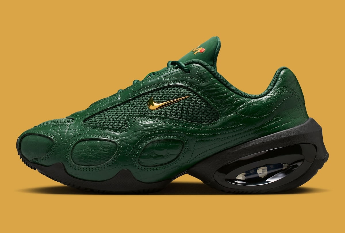 Nike Air Max Muse “Green Croc”: the sneaker gets a luxurious and