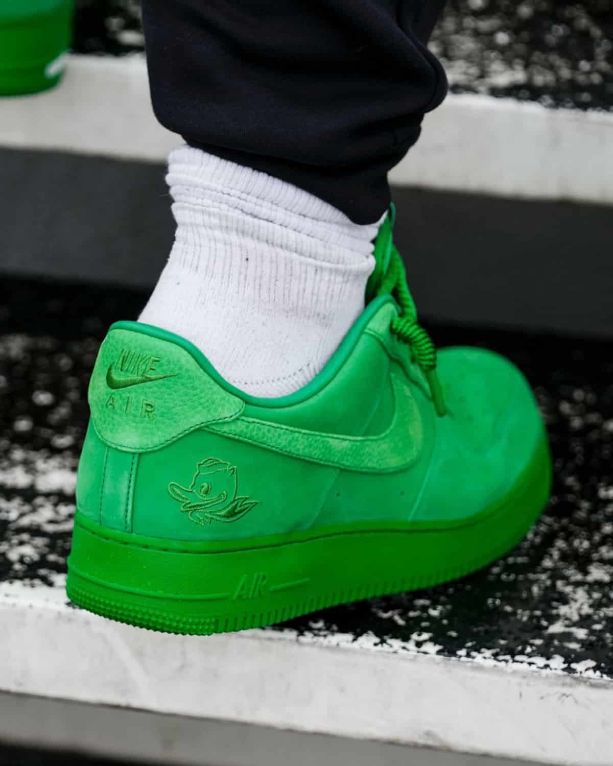 Nike Air Force 1 Low “Orchard”: The Oregon Ducks showcase their 