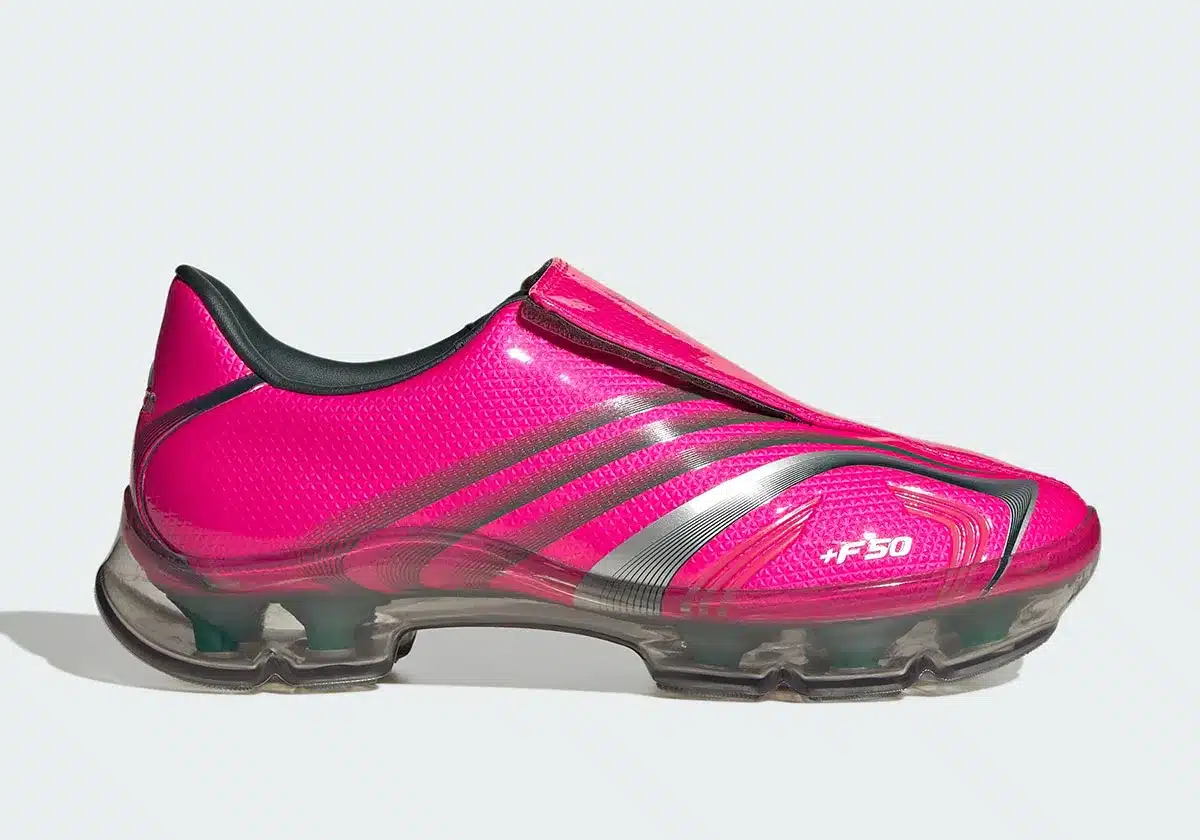 adidas F50 Adiframe “Shock Pink”: la audaz bota de estilo de vida