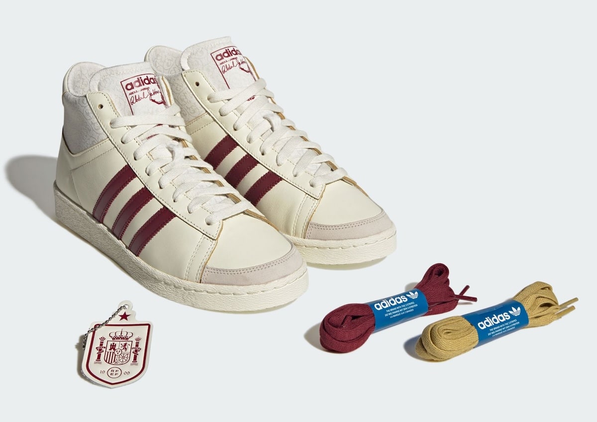 adidas Jabbar High “Federación Española de Fútbol”: una zapatilla retro ...