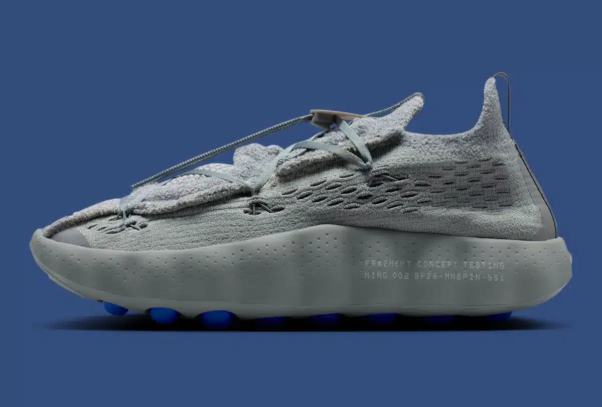 Fragment x Nike Mind 002 “Particle Grey”: the new minimalist sneaker ...