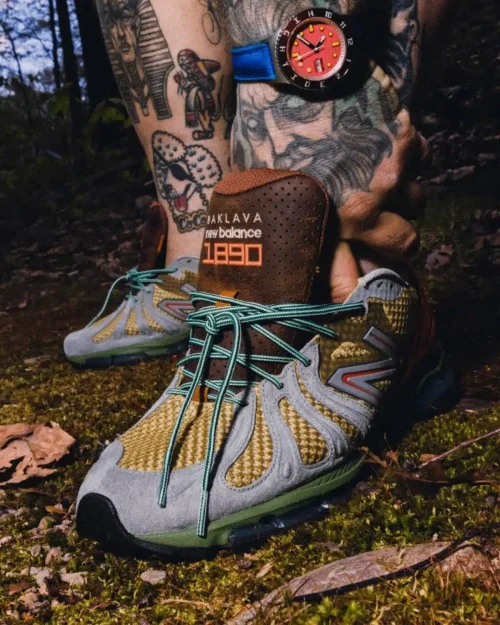 Action Bronson unveils a third New Balance 1890 for his “Planet