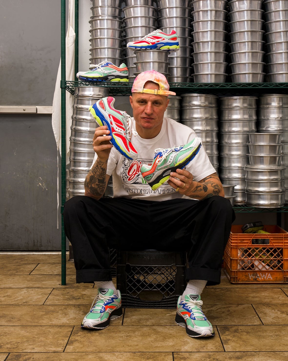 Jimmy Gorecki, Lapstone & Hammer, and Saucony pay tribute to