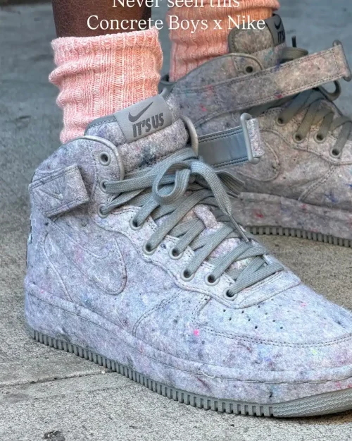 Lil Yachty unveils a new Concrete Boys x Nike Air Force 1 Mid