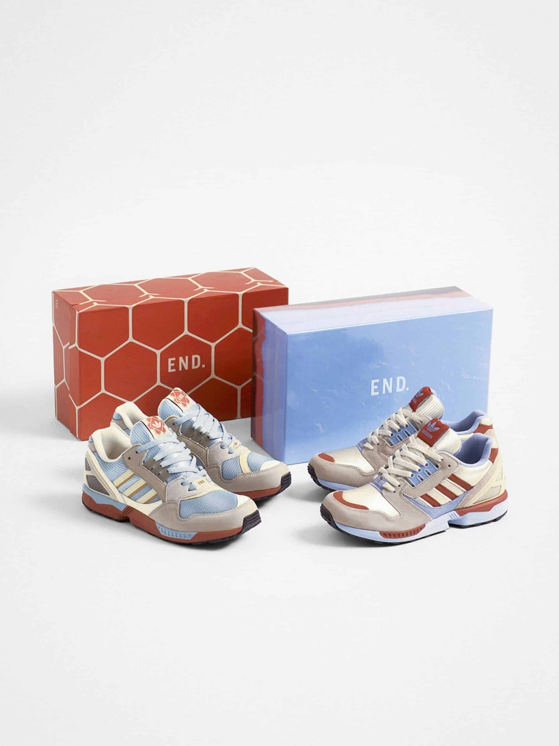 Inverted/There can be only one… END. x adidas ZX8000 “Reversed Kiln”: the iconic 2020