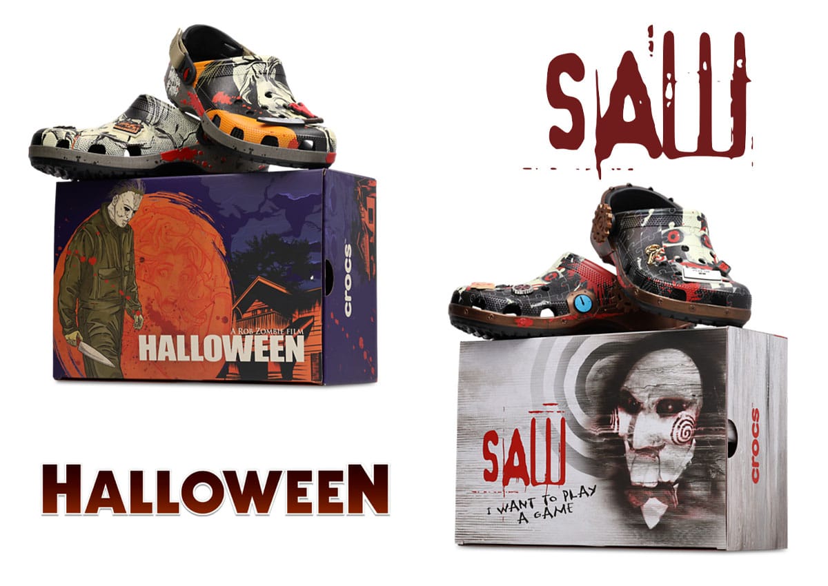 Crocs celebrates Halloween 2026 with a horror pack dedicated to