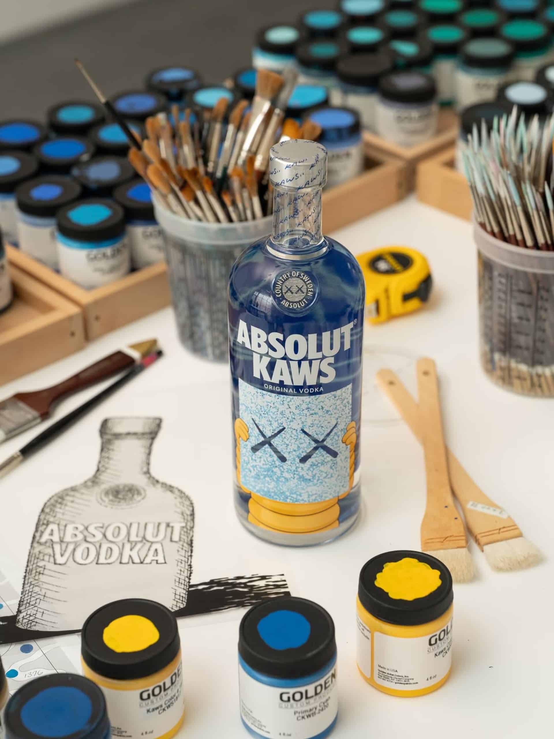 KAWS x ABSOLUT “ABSOLUT XX”: THE NEW YORK ARTIST TRANSFORMS THE