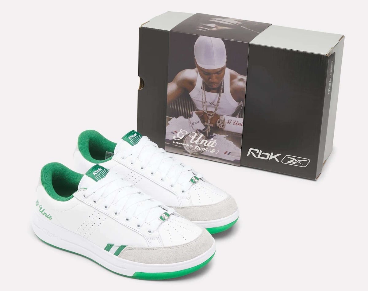 Reebok G-Unit G6 “White/Green”: 50 Cent’s sneaker returns in December 2026